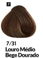 COLORAÇÃO CREME PERMANENTE Nº 7/31 LOURO ...