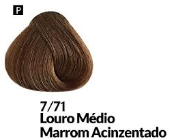 COLORAÇÃO CREME PERMANENTE Nº 7/71 LOURO ...