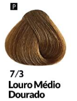 COLORAÇÃO CREME PERMANENTE Nº 7/3 LOURO M...