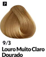 COLORAÇÃO CREME PERMANENTE Nº 9/3 LOURO M...
