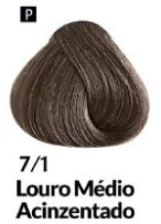 COLORAÇÃO CREME PERMANENTE Nº 7/1 LOURO M...