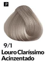 COLORAÇÃO CREME PERMANENTE Nº 9/1 LOURO C...