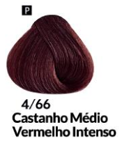 COLORAÇÃO CREME PERMANENTE Nº 4/66 CASTAN...