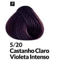 COLORAÇÃO CREME PERMANENTE Nº 5/20 CASTAN...