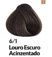 TONALIZANTE CREME 6/1 LOURO ESCURO ACINZE...