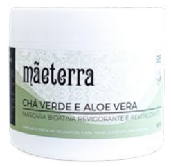 Máscara Chá Verde com Aloe Vera